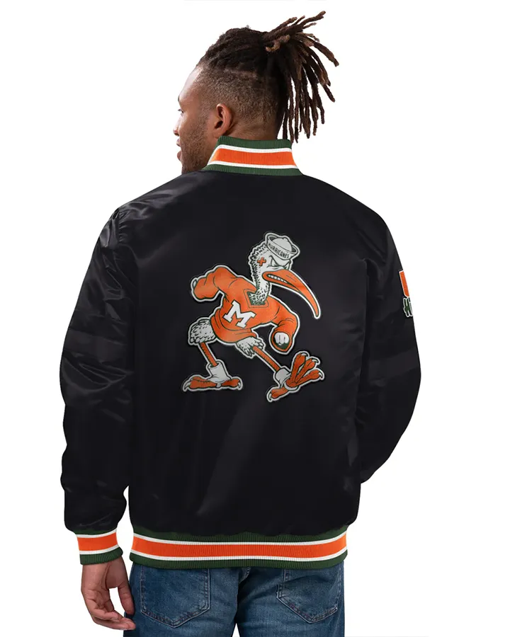 Miami Hurricanes Starter Jacket - William Jacket