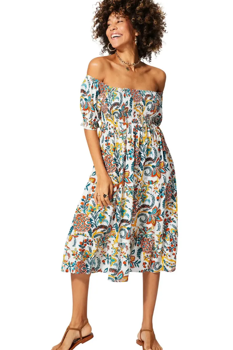 Midi Length Summer Dress