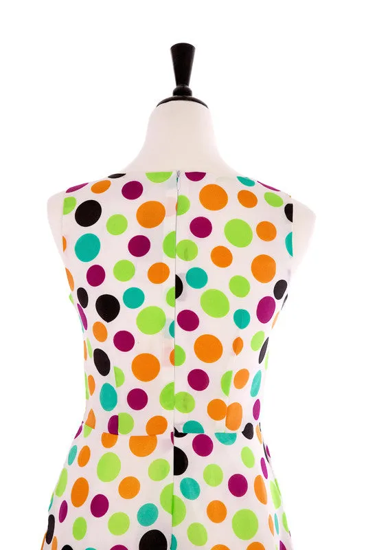 Multi Polka Dot Dress