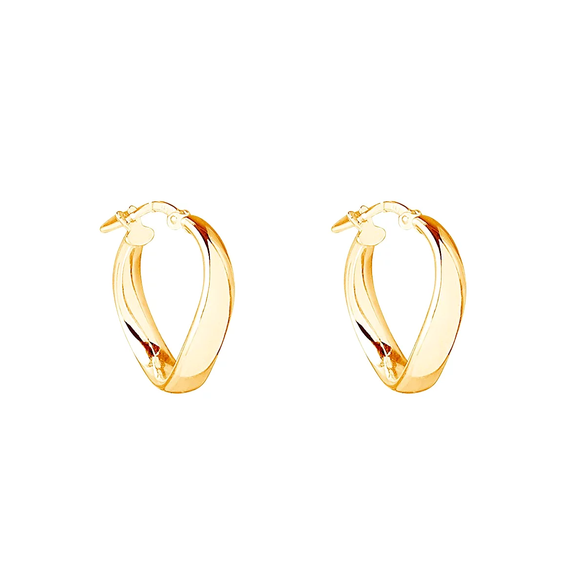 Najo Eddy Hoop Yellow Gold