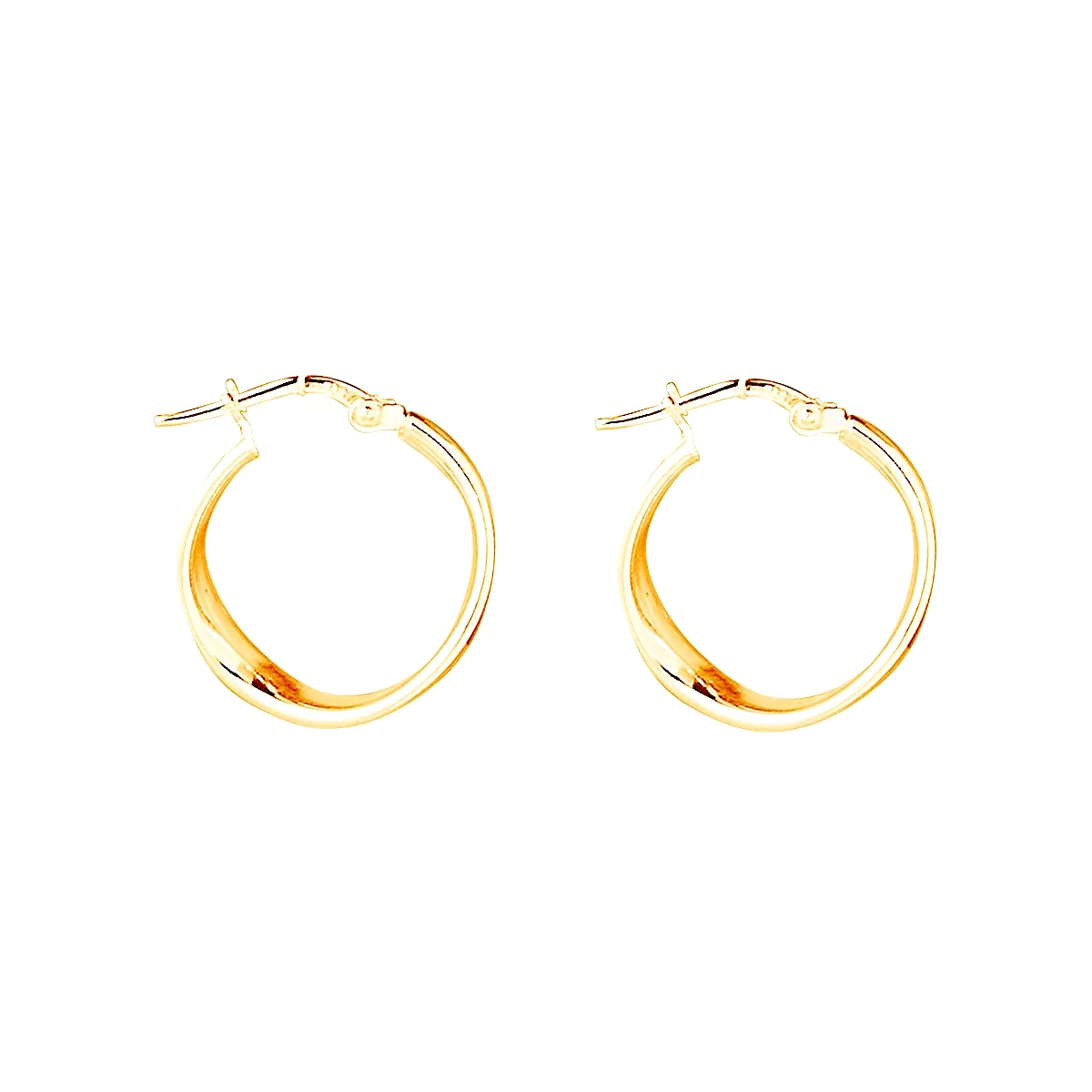 Najo Eddy Hoop Yellow Gold