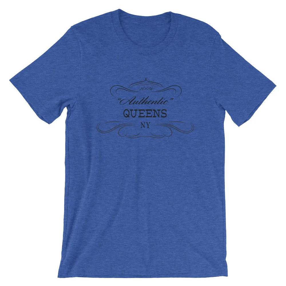 New York - Queens NY - Short-Sleeve Unisex T-Shirt - Authentic