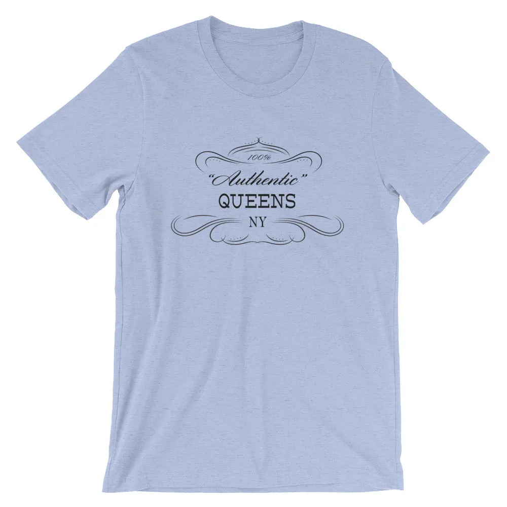 New York - Queens NY - Short-Sleeve Unisex T-Shirt - Authentic