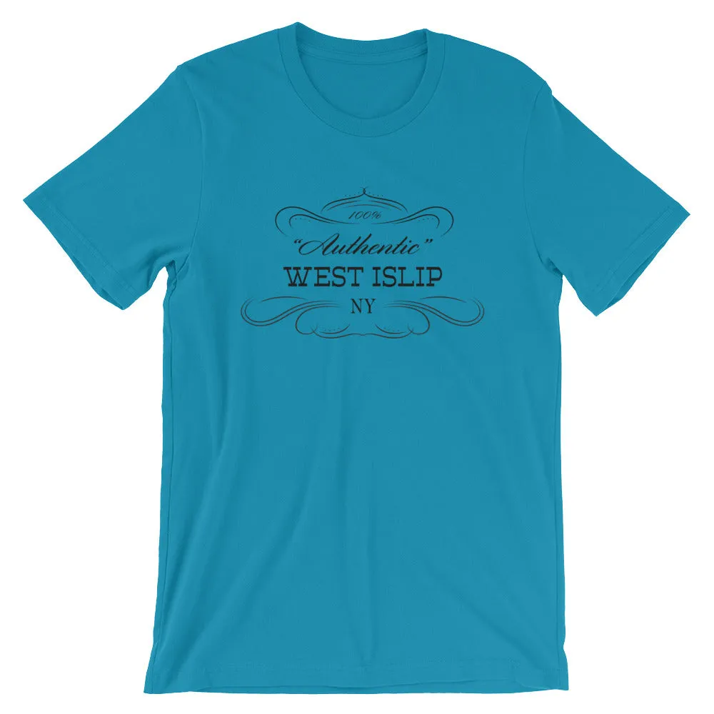 New York - West Islip NY - Short-Sleeve Unisex T-Shirt - Authentic T-Shirt