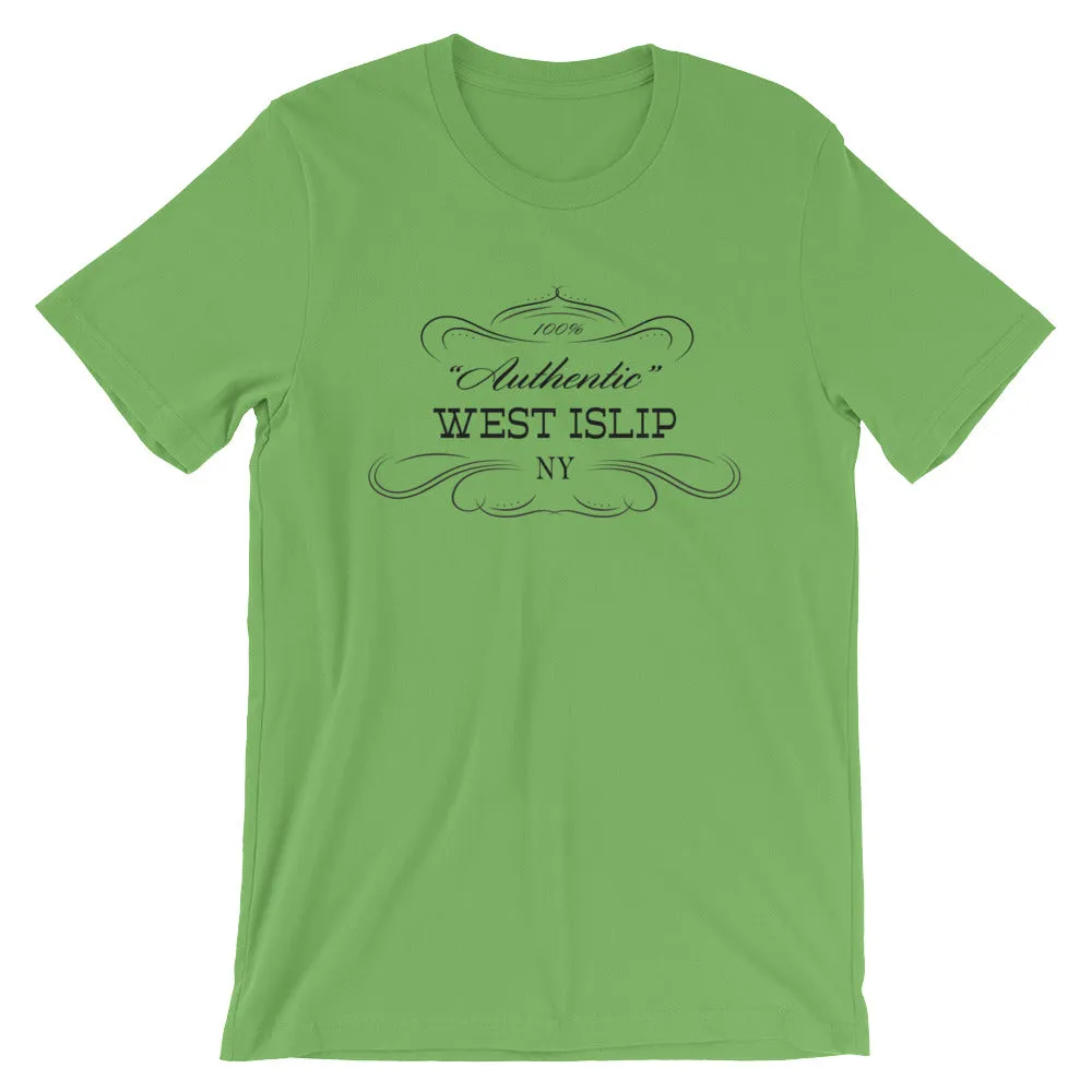 New York - West Islip NY - Short-Sleeve Unisex T-Shirt - Authentic T-Shirt