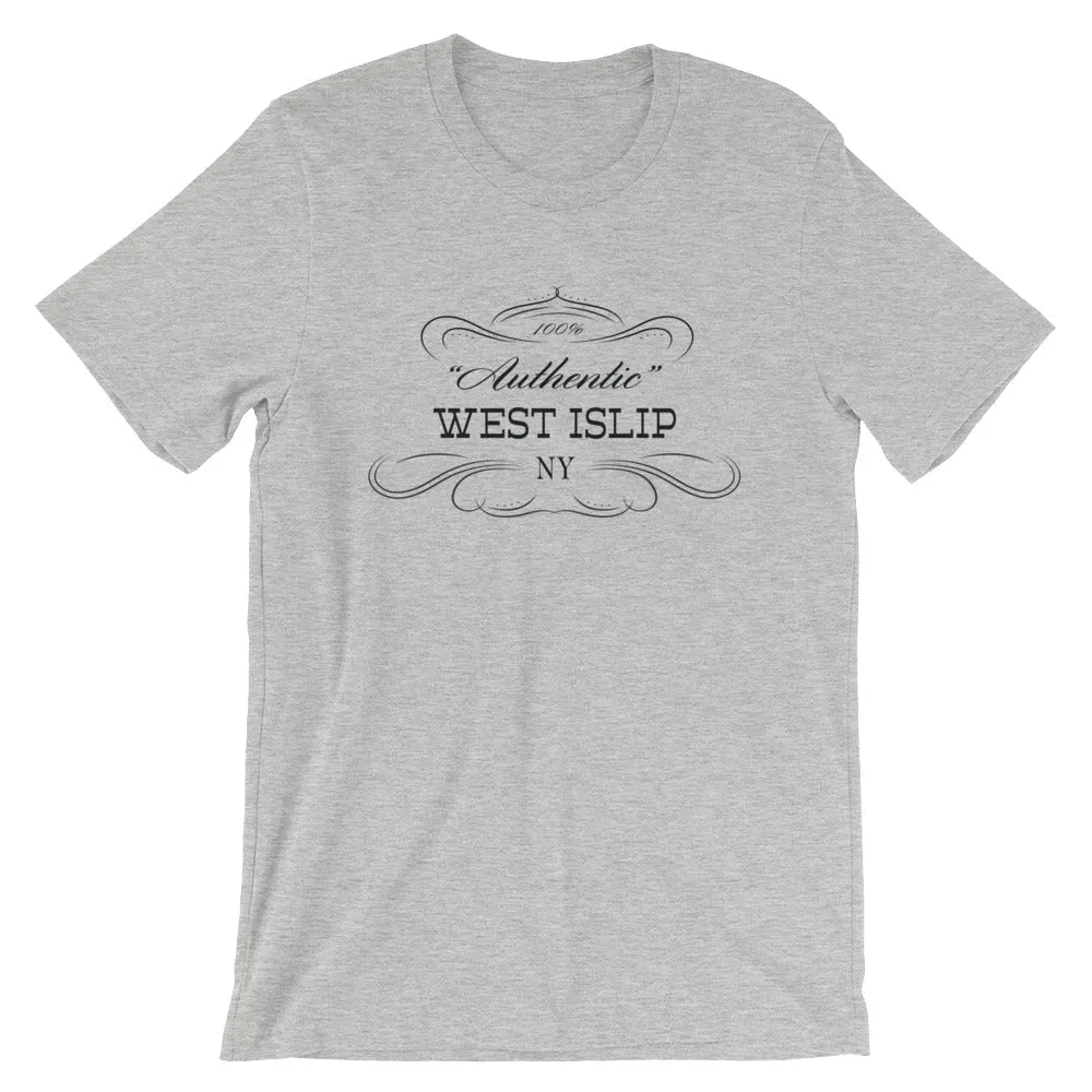 New York - West Islip NY - Short-Sleeve Unisex T-Shirt - Authentic T-Shirt