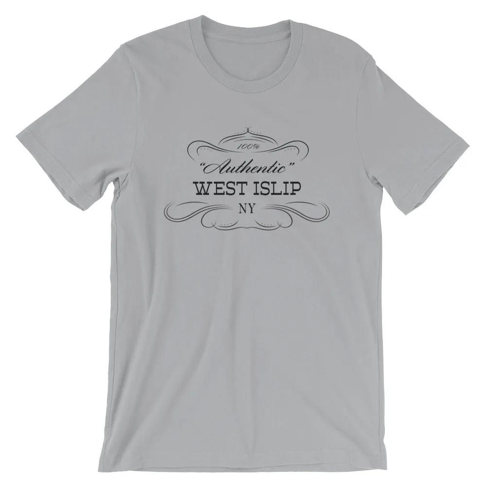 New York - West Islip NY - Short-Sleeve Unisex T-Shirt - Authentic T-Shirt