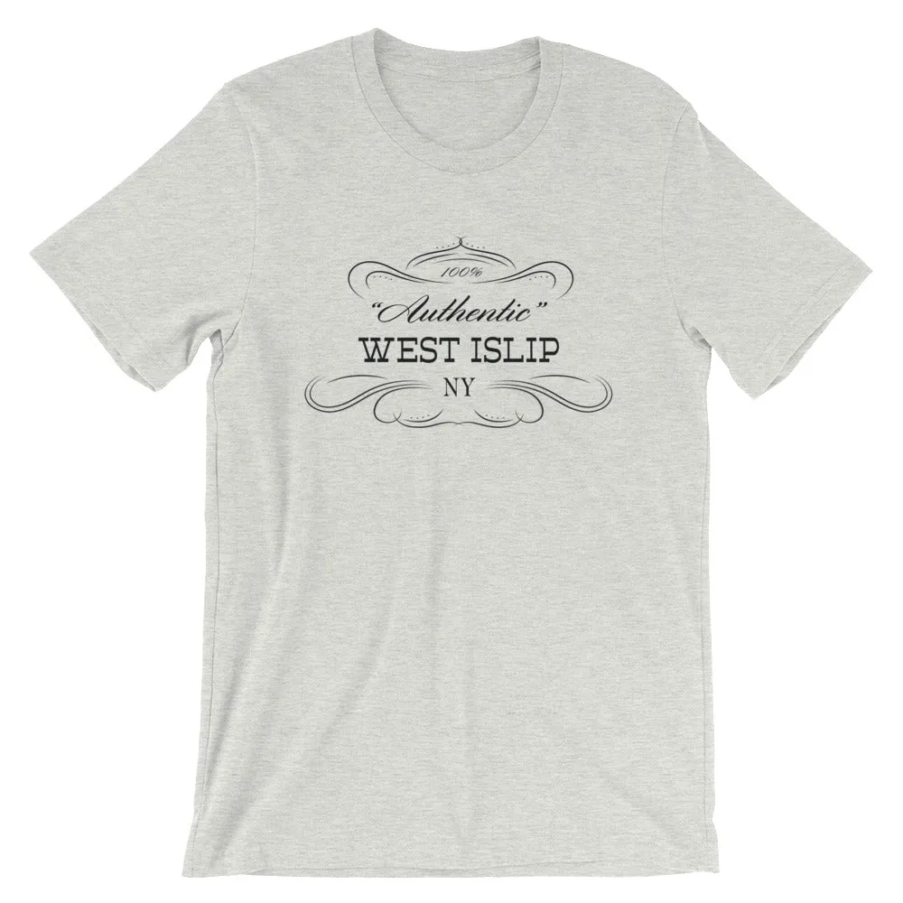 New York - West Islip NY - Short-Sleeve Unisex T-Shirt - Authentic T-Shirt