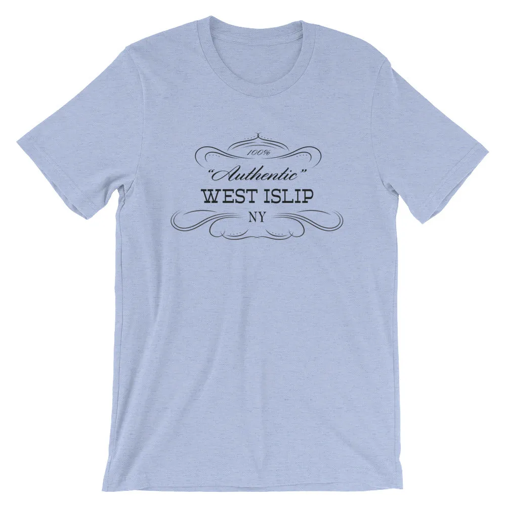 New York - West Islip NY - Short-Sleeve Unisex T-Shirt - Authentic T-Shirt