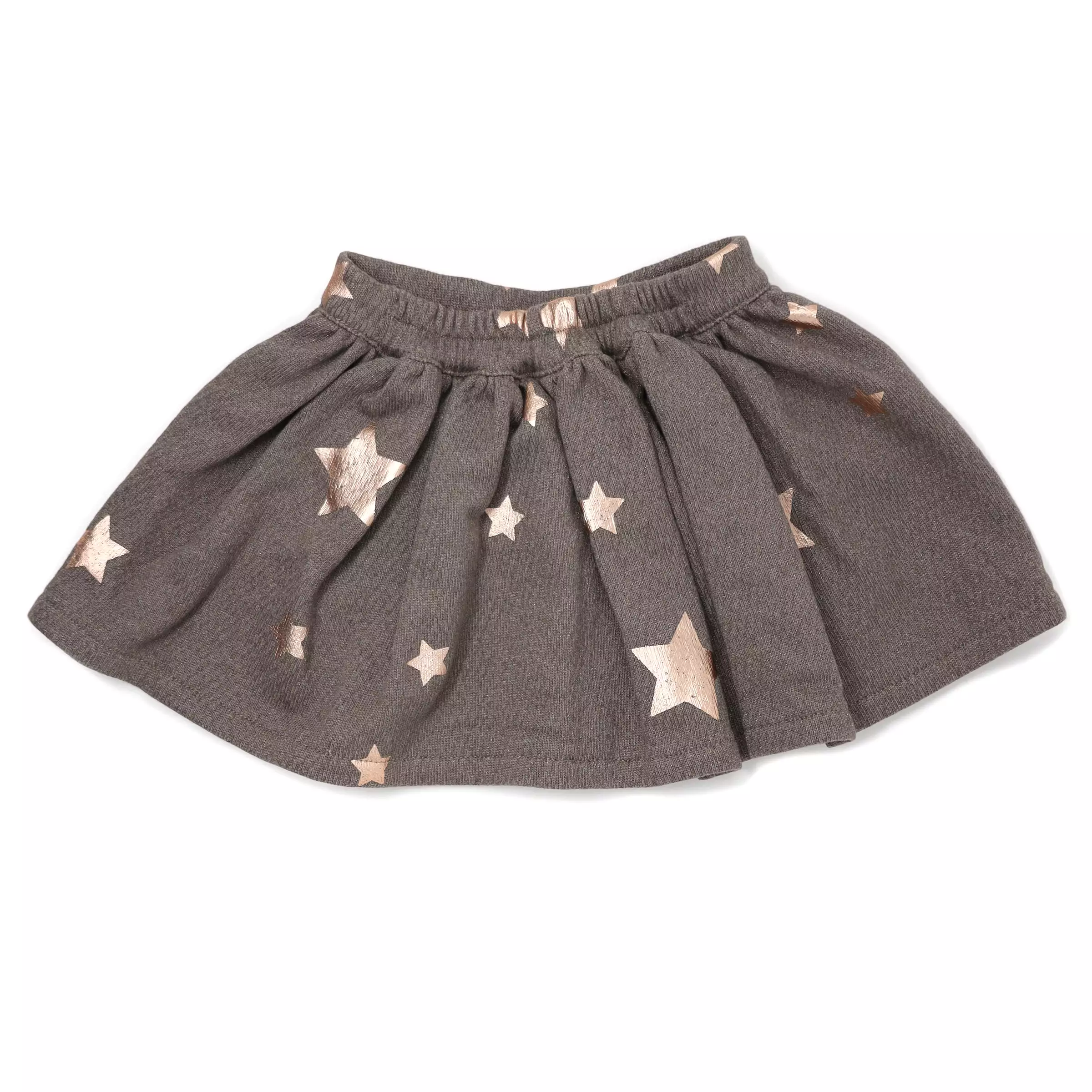 oh baby! Rosegold Stars Millie Pocket Skirt - Bark