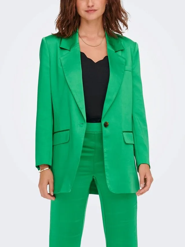 ONLY Lane Satin Blazer Set