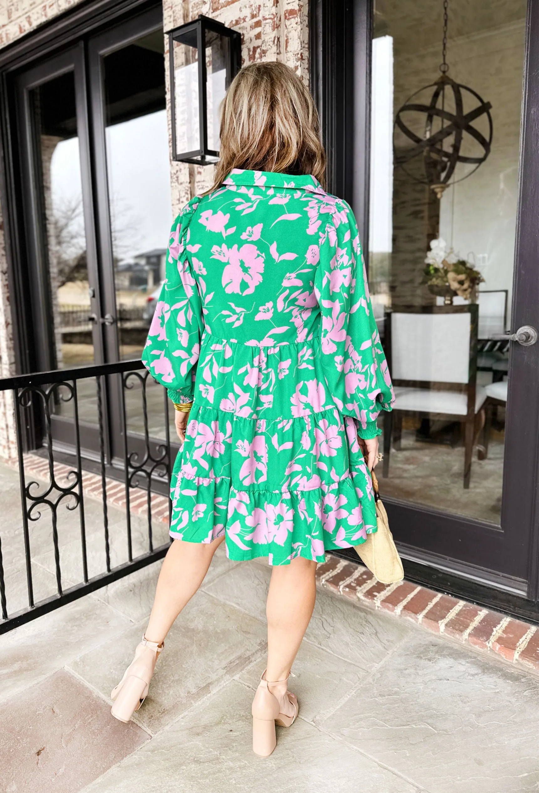 Paris Dreaming Floral Dress