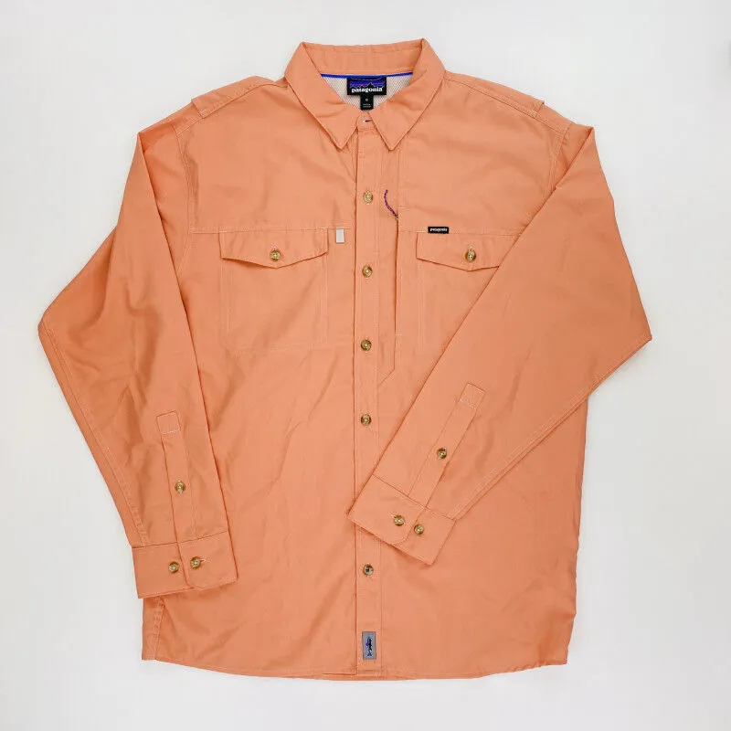 Patagonia  M's L/S Sol Patrol II Shirt - Camicia di seconda mano - Uomo - Arancia - M