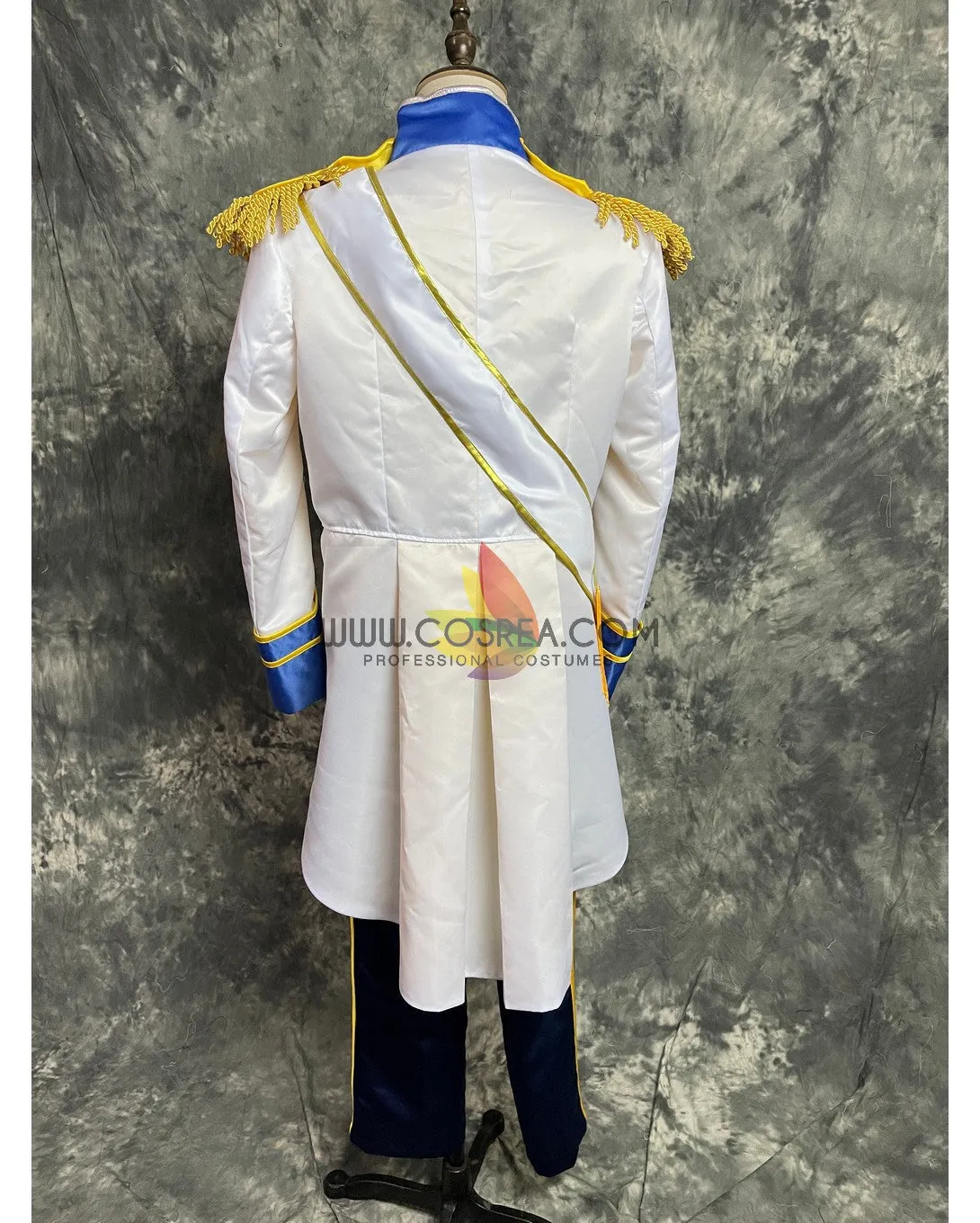 Prince Eric Little Mermaid Satin Version Cosplay Costume