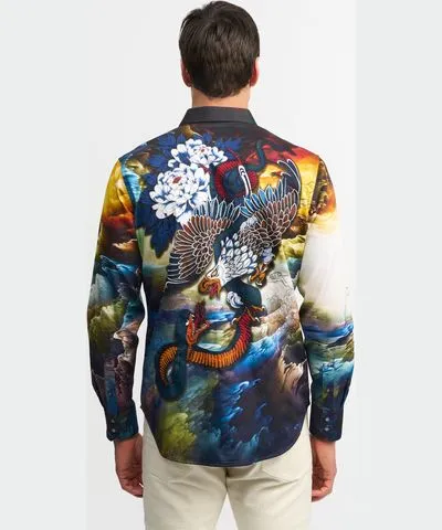 Robert Graham Wrath Long Sleeve Shirt