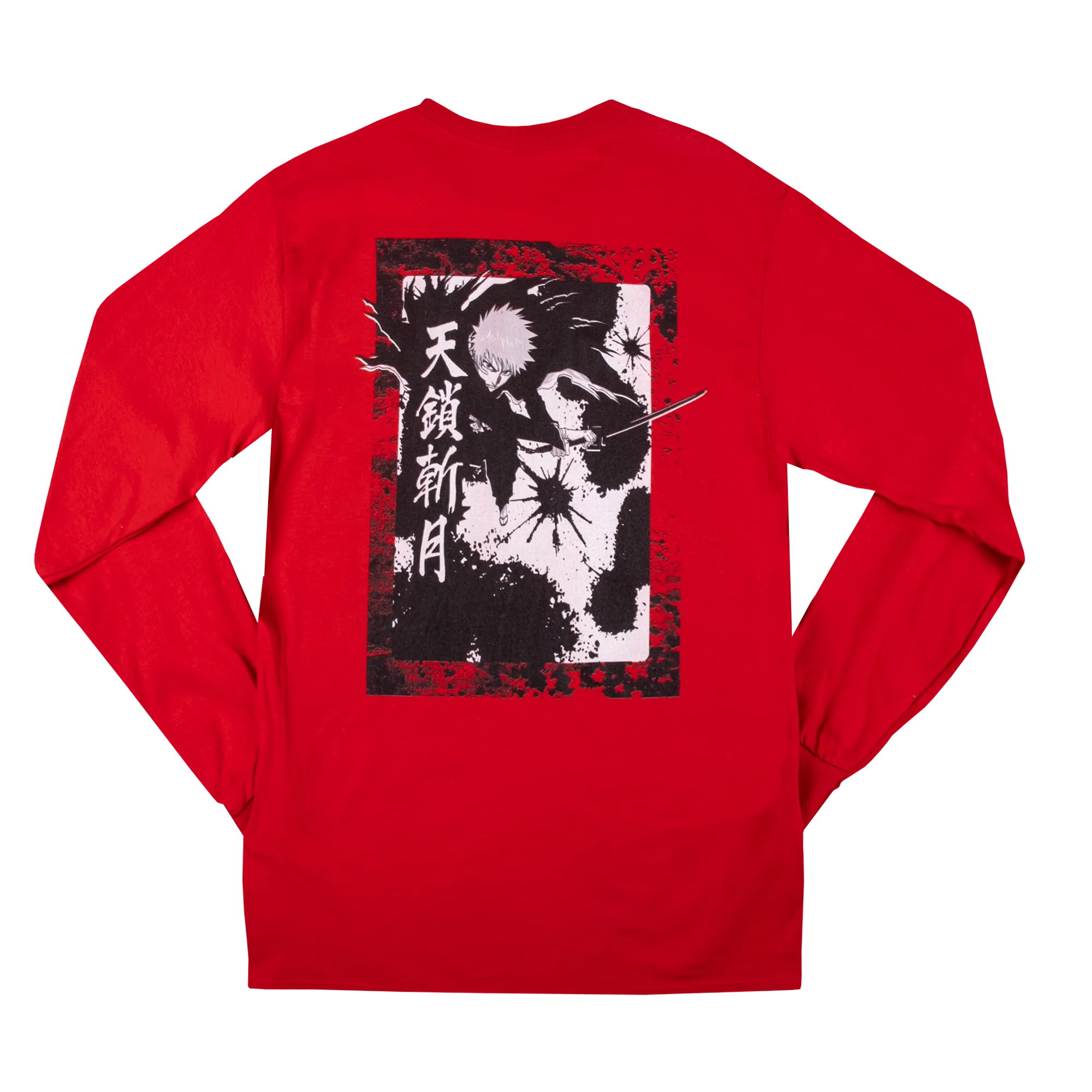 Shinigami Badge Red Long Sleeve