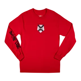 Shinigami Badge Red Long Sleeve