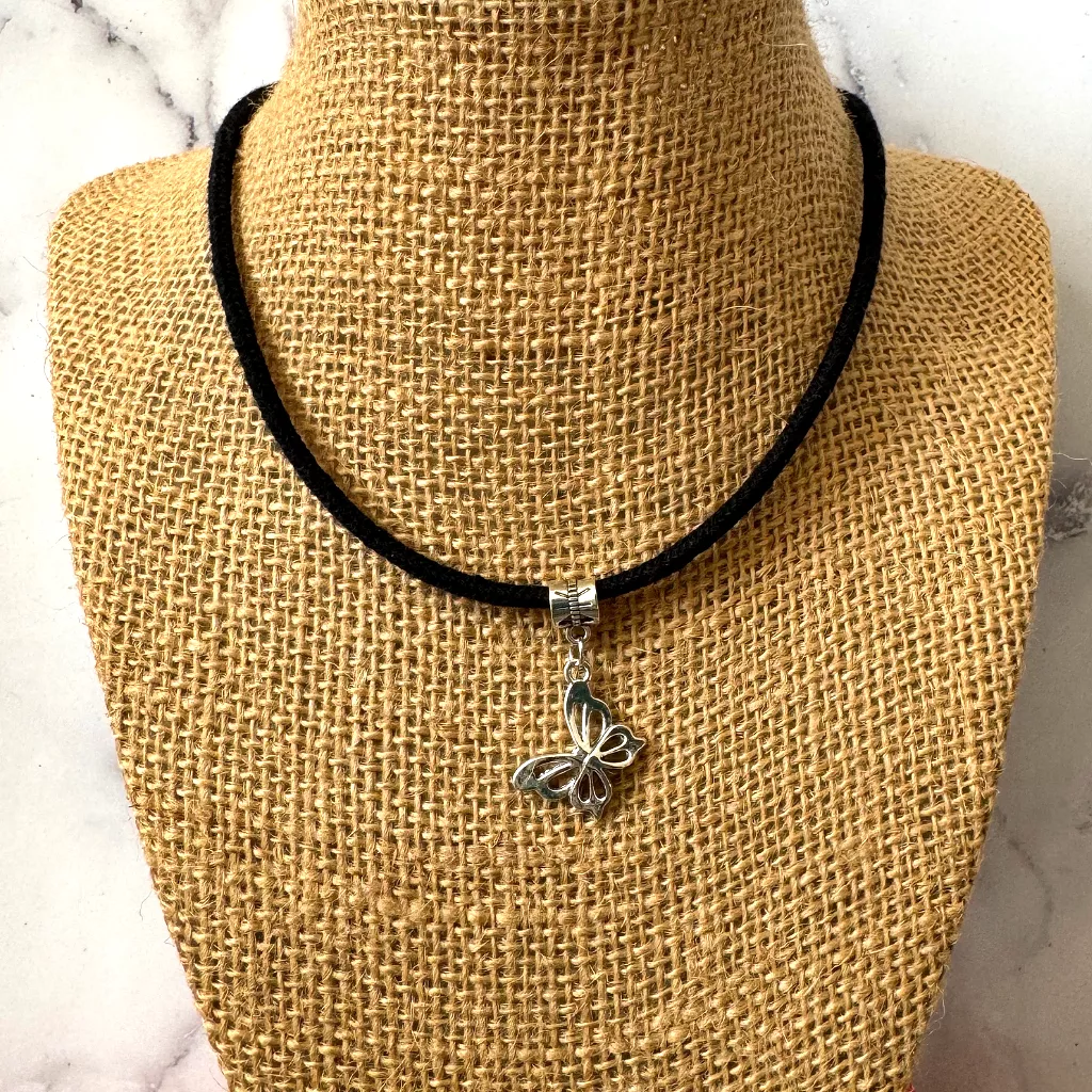 Silver Charm Choker