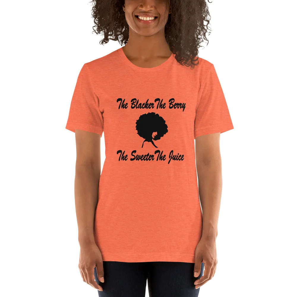 The Blacker The Berry Short-Sleeve Women's T-Shirt