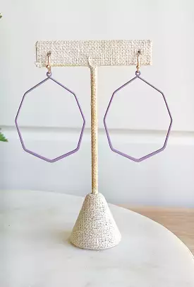 Tulum Toasts Earrings in Purple