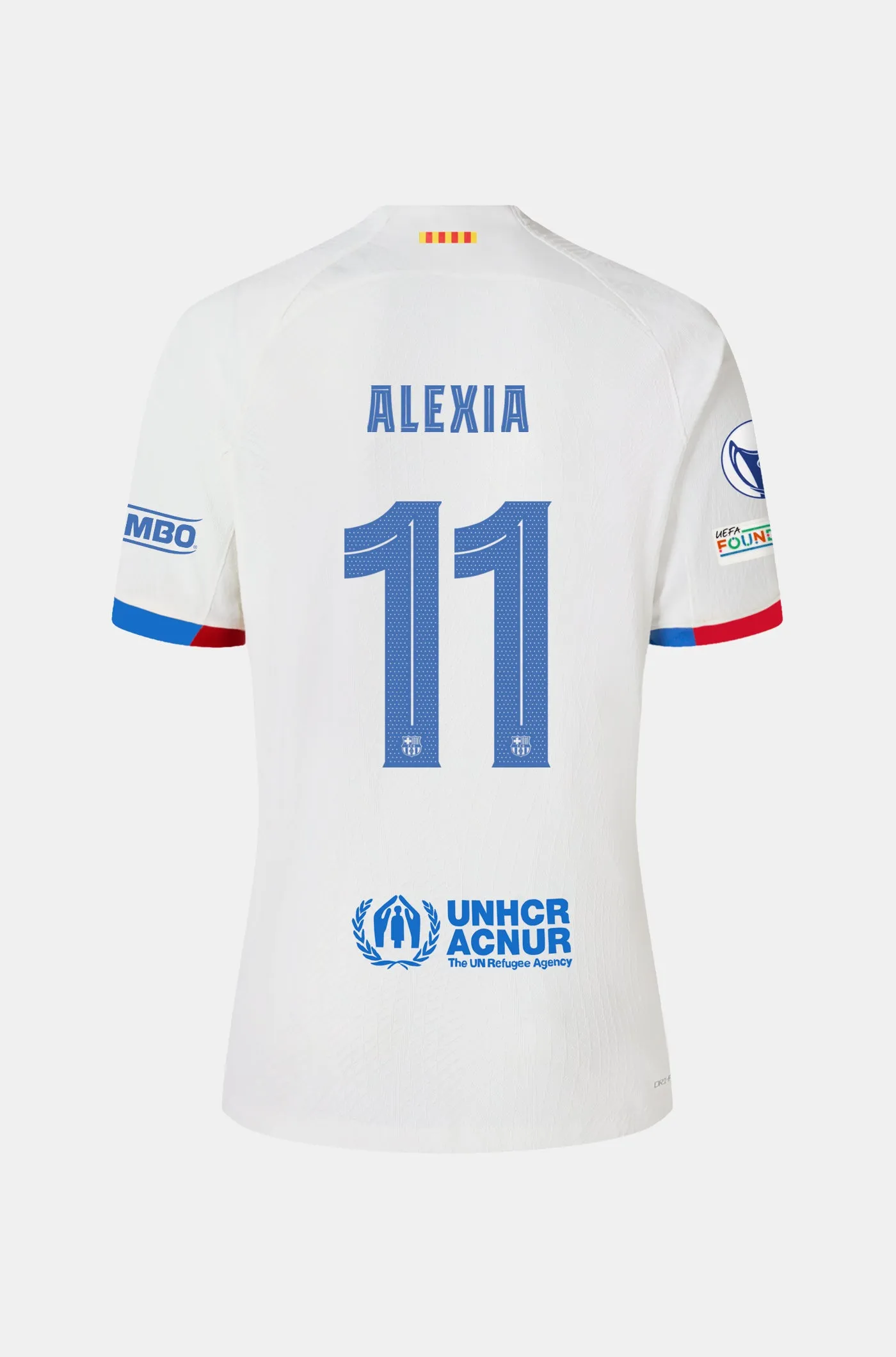 UWCL FC Barcelona away shirt 23/24 Player's Edition - ALEXIA