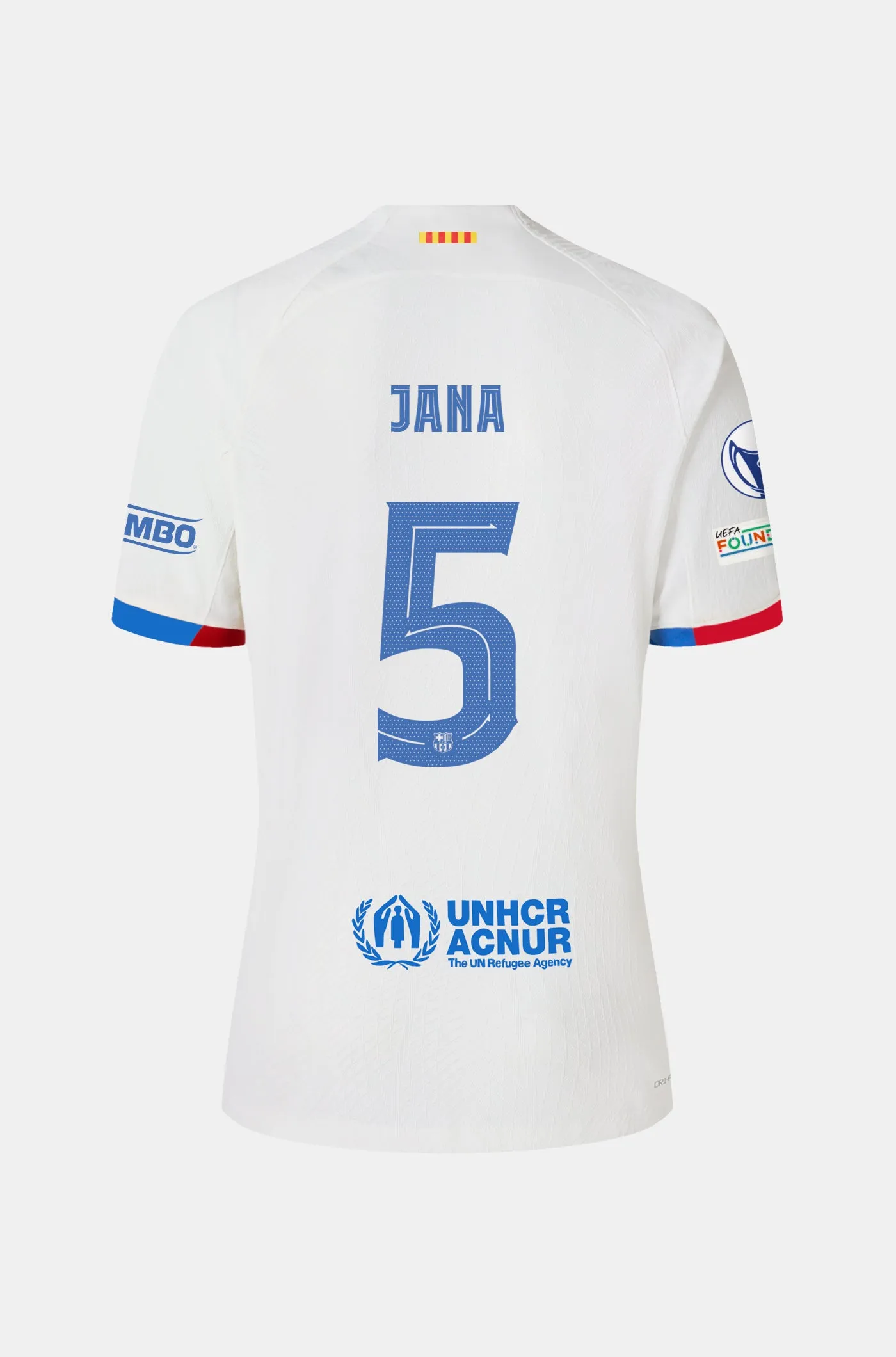 UWCL FC Barcelona away shirt 23/24 Player's Edition - JANA