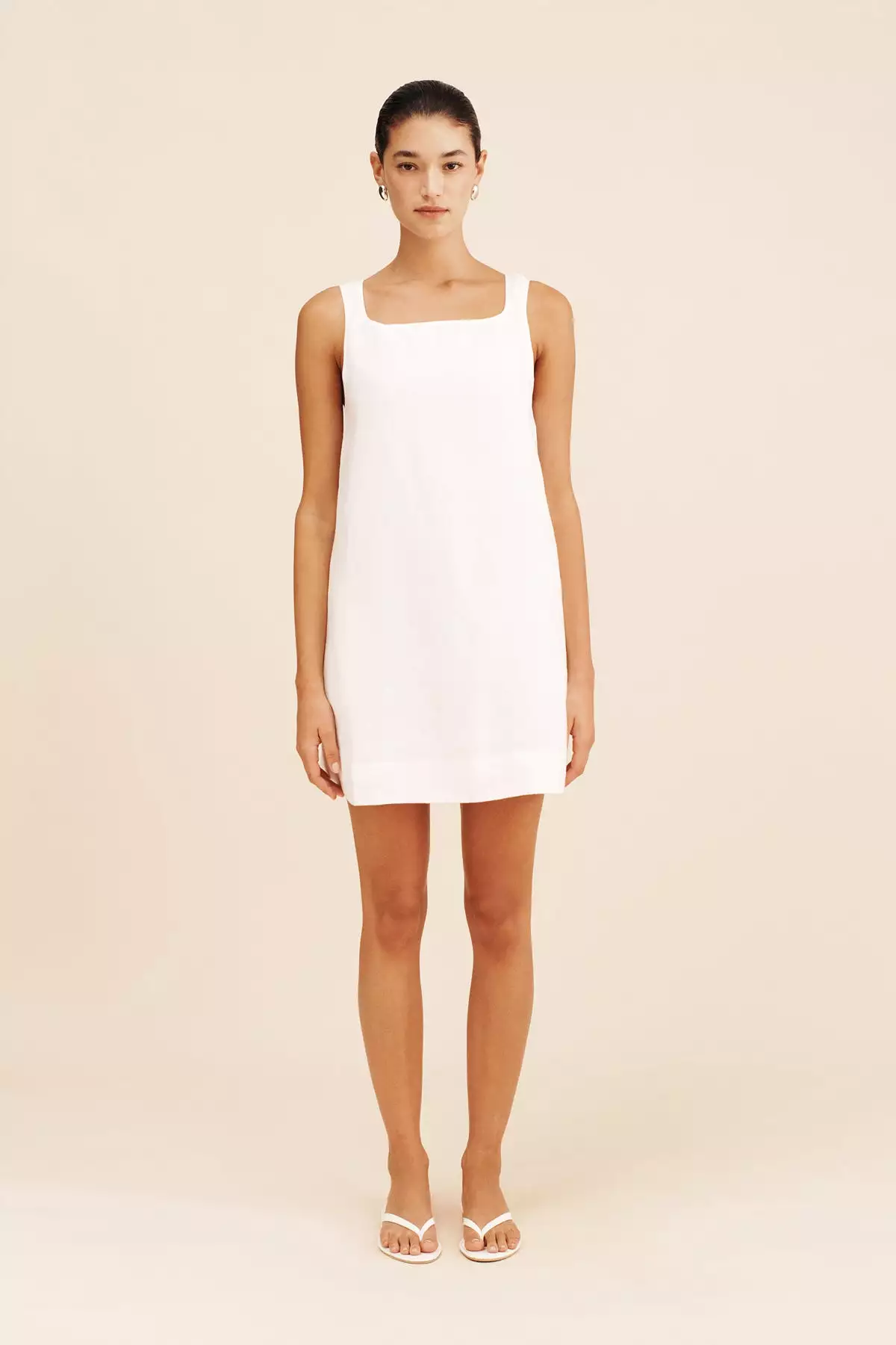 VAL MINI DRESS - IVORY