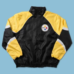 Vintage Pittsburgh Steelers Light Padded Jacket XLarge