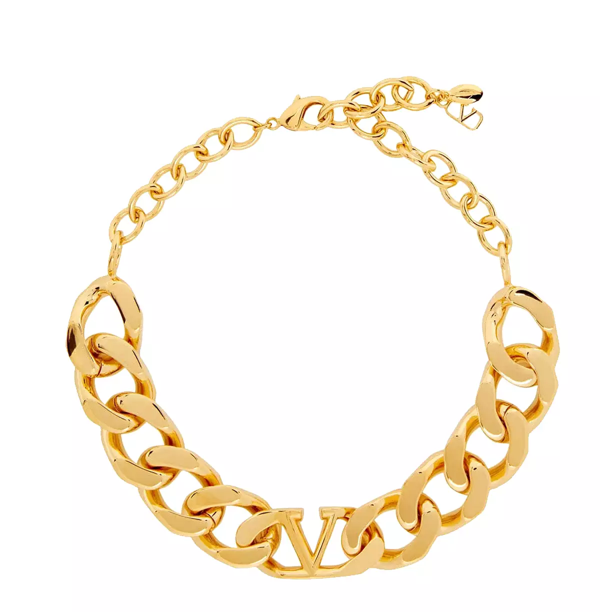 VLOGO Choker Necklace, Gold