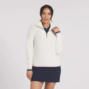 Women's AP Zip Golf Sweater